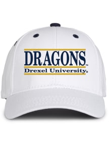 Drexel Dragons Classic Bar Adjustable Hat - White