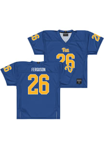 Damon Ferguson  Campus Ink Pitt Panthers Blue NIL Football Jersey