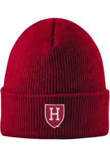 LogoFit Harvard Crimson White North Pole Mens Knit Hat