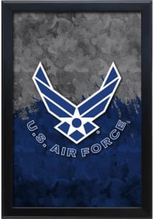 Air Force Snap Frame LED Sign - Black