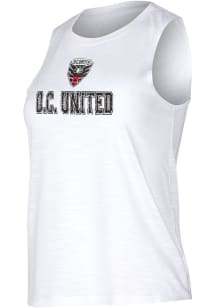 Concepts Sport DC United Womens White Infuse Tank Top