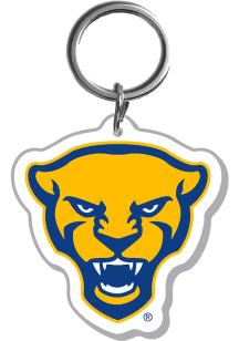 Pitt Panthers Acrylic Mascot Keychain - Blue
