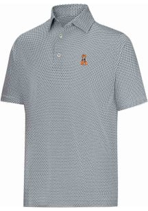 Footjoy Oklahoma State Cowboys Mens Black Stellar Short Sleeve Fashion Polo