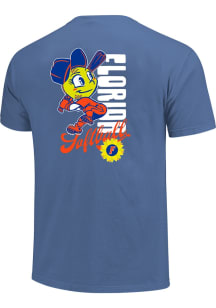 Florida Gators Blue Softball Short Sleeve T Shirt