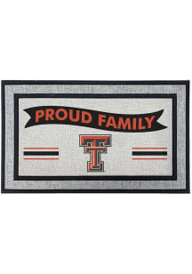 Texas Tech Red Raiders Proud Family 18x30 Door Mat