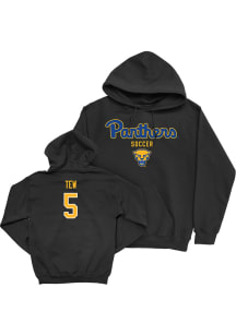 Maci Tew Campus Ink Pitt Panthers Youth NIL Panthers Long Sleeve Player Hoodie Black