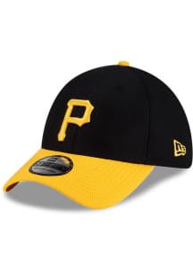 New Era Pittsburgh Pirates Mens Black Diamond Era 39THIRTY Flex Hat