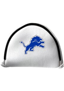 Detroit Lions White Mallet Putter Cover