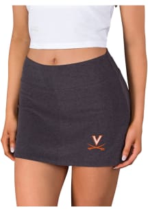 Concepts Sport Virginia Cavaliers Womens Charcoal Centerline Skirt