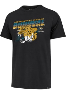 47 Jacksonville Jaguars Black Regional Franklin Short Sleeve Fashion T Shirt
