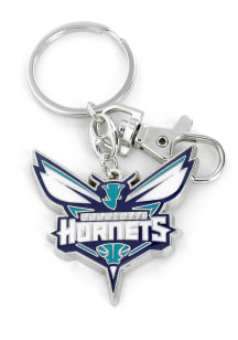 Charlotte Hornets Heavyweight Keychain - Teal
