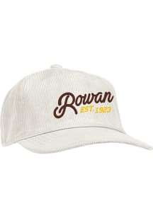 Rowan University Chaser Adjustable Hat - White