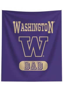 Washington Huskies Dad 50x60 Tapestry Blanket