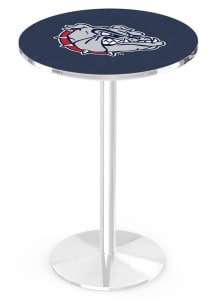 Gonzaga Bulldogs Chrome Round Base Pub Table