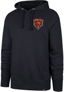 47 Chicago Bears Mens Navy Blue Regional Backer Headline Long Sleeve Hoodie