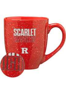 Rutgers Scarlet Knights Scarlet Knights 16oz Speckle Ceramic Mug - Red
