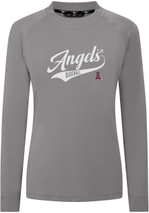 Levelwear Los Angeles Angels Womens Grey Slender Glide Pullover