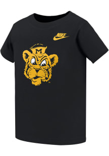 Nike Missouri Tigers Toddler Black Team Logo Short Sleeve T-Shirt