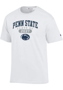 Champion Penn State Nittany Lions White Class of 2027 Jersey Short Sleeve T Shirt