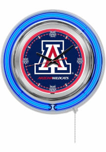 Arizona Wildcats Double Neon Wall Clock