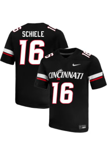 Flynn Schiele  Nike Cincinnati Bearcats Black NIL Name And Number Football Jersey
