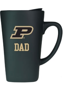 Purdue Boilermakers 16oz Dad Soft Touch Ceramic Mug - Black