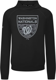 Levelwear Washington Nationals Black Mandate Buckler Long Sleeve T Shirt