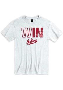 Indiana Hoosiers Ash Win Indiana Short Sleeve T Shirt