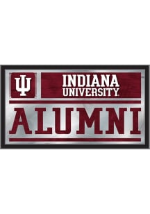 Indiana Hoosiers Alumni Hanging Back Bar Mirror