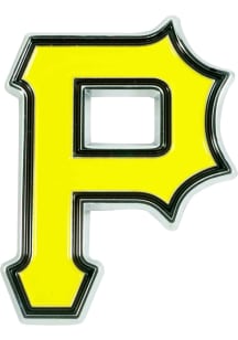 Pittsburgh Pirates Metal Car Emblem - Black