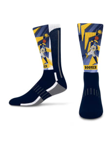 Indiana Pacers Mascot Retro Vibes Mens Crew Socks