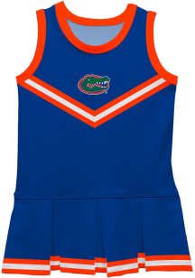 Vive La Fete Florida Gators Baby Blue Primary Logo Sets Cheer Dress