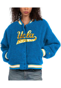 Starter UCLA Bruins Womens Light Blue Interception Light Weight Jacket