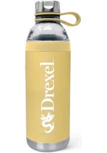 Drexel Dragons Team Logo Stainless Steel Bottle - Yellow