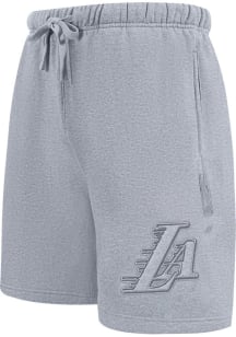 Pro Standard Los Angeles Lakers Mens Grey Neutral Shorts