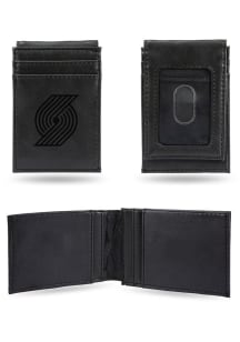 Portland Trail Blazers Laser Engraved Mens Bifold Wallet