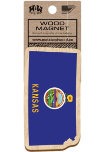 Kansas State Shape Magnet