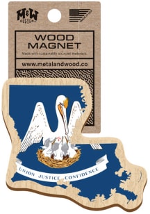 Louisiana State Shape Magnet
