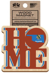 Oklahoma Home Magnet