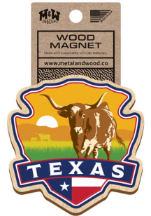 Texas Scene Banner Magnet