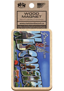 Wisconsin Greetings From Magnet