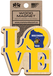 Wisconsin Love Magnet