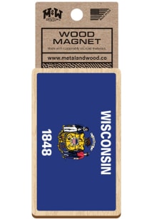 Wisconsin State Flag Magnet