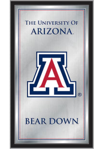 Arizona Wildcats Fight Song Hanging Back Bar Mirror