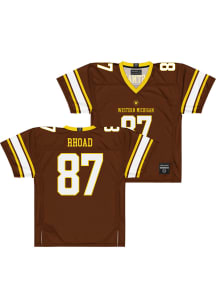 Brady Rhoad  Campus Ink Western Michigan Broncos Brown NIL Football Jersey