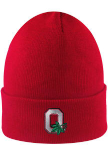 LogoFit Ohio State Buckeyes Red South Pole Mens Knit Hat