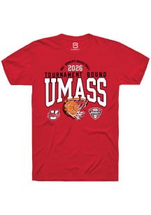 Summit Sportswear Massachusetts Minutemen Maroon MAC 2026 WBB Tournament Bound Short Sleeve T Shir..