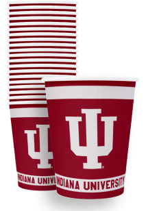 Indiana Hoosiers 12 oz 20 Pack Disposable Cups