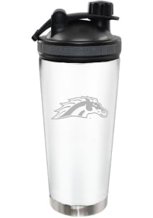 Western Michigan Broncos 24oz Stainless Steel Bottle - White