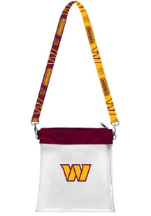Washington Commanders 3D Satchelette Womens Clear Tote